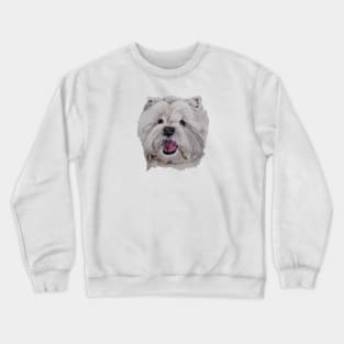 West highland white terrier Crewneck Sweatshirt